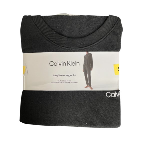 Calvin Klein Other - CALVIN KLEIN || Long Sleeve Brushed Fleece Jogger Set - Size S